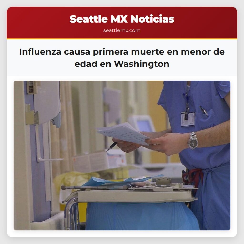 Influenza causa primera muerte en menor de edad