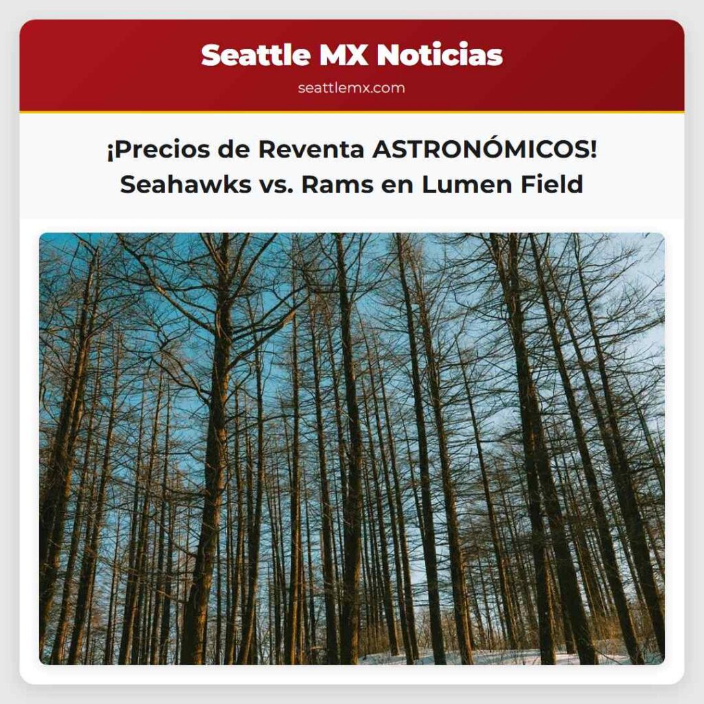 ¡Precios de Reventa ASTRONÓMICOS! Seahawks vs.