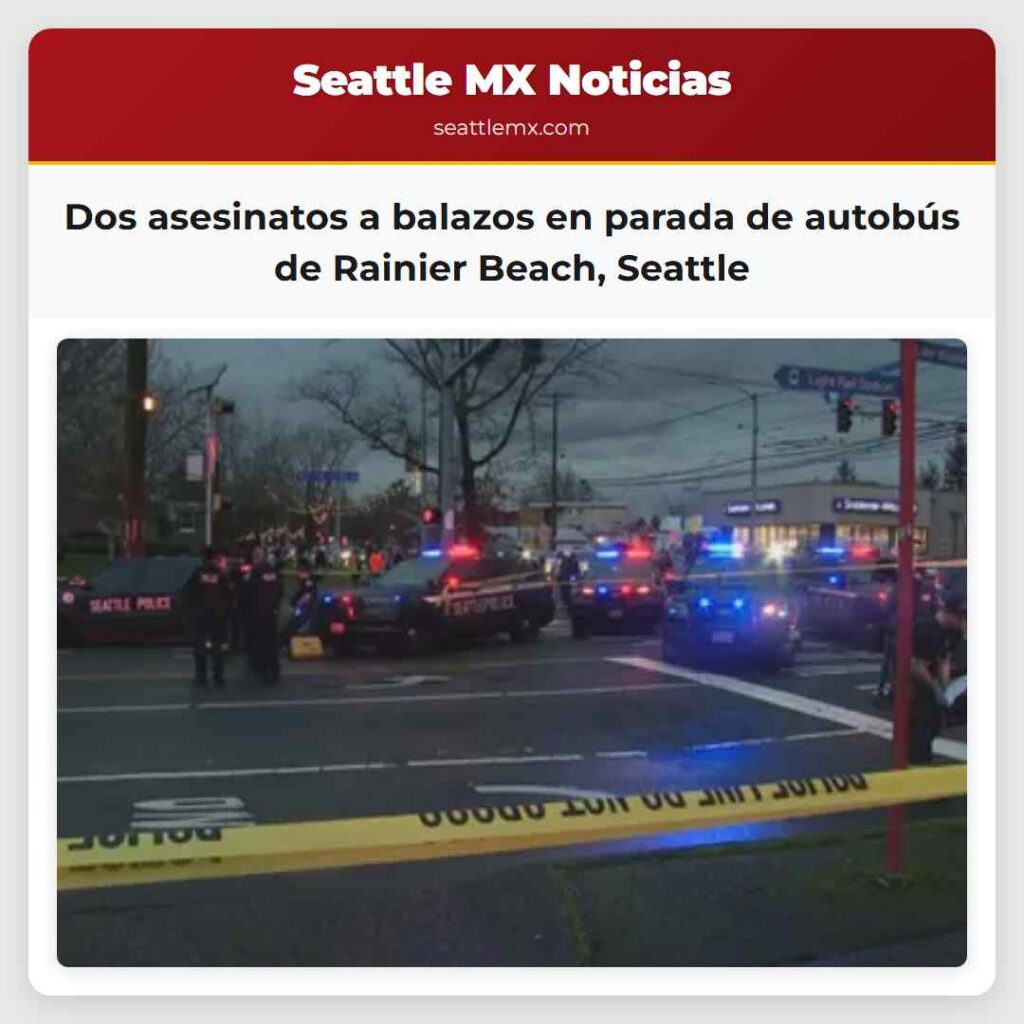 Dos asesinatos a balazos en parada de autobús de