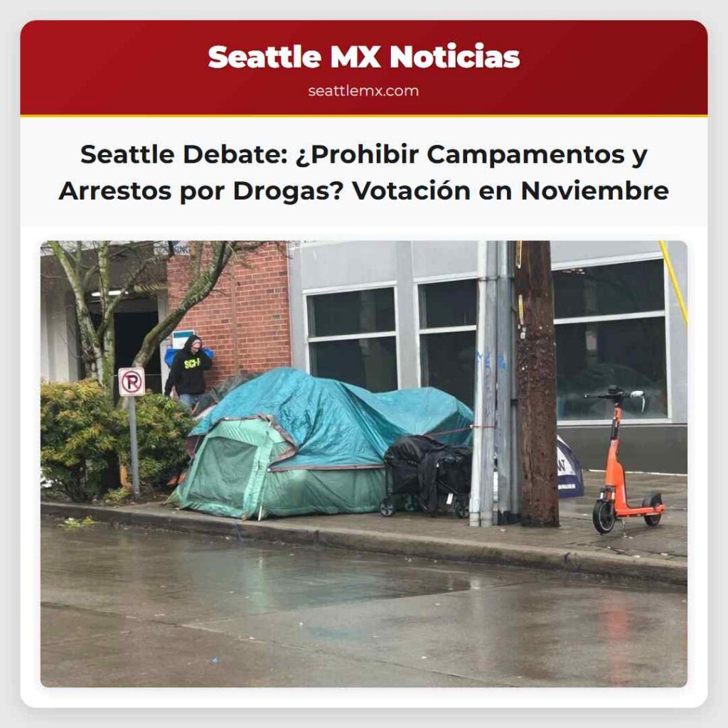Seattle Debate: ¿Prohibir Campamentos y Arrestos