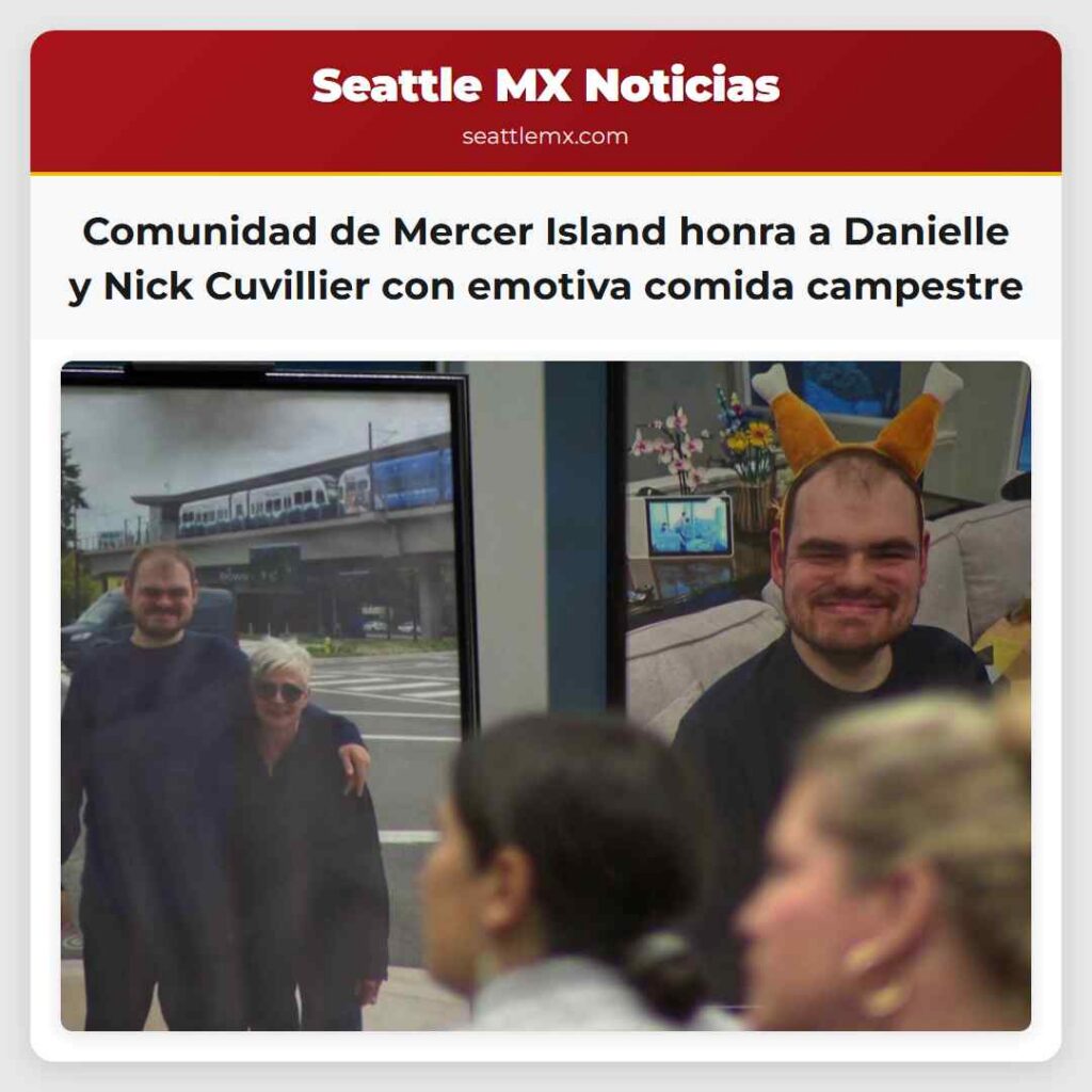 Comunidad de Mercer Island honra a Danielle y