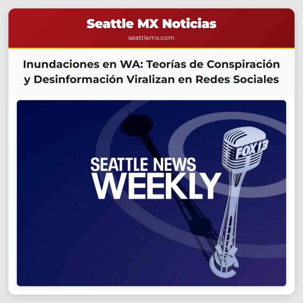 Inundaciones en WA: Teorías de Conspiración y