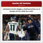 Jaxon Smith-Njigba de los Seahawks Lidera el Equipo All-Pro de la AP Matthew Stafford Obtiene Reconocimiento Tardío