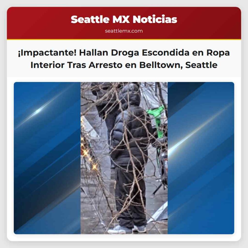 ¡Impactante! Hallan Droga Escondida en Ropa