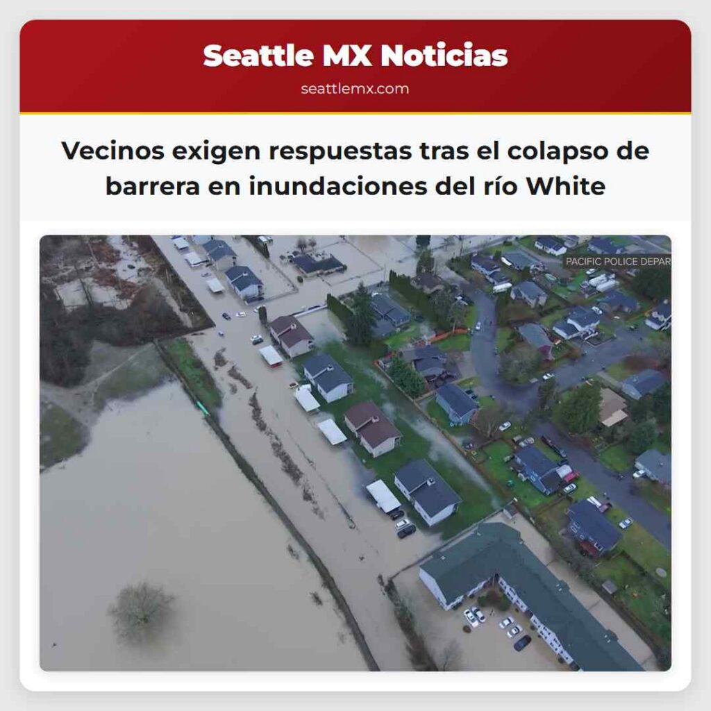 Vecinos exigen respuestas tras el colapso de