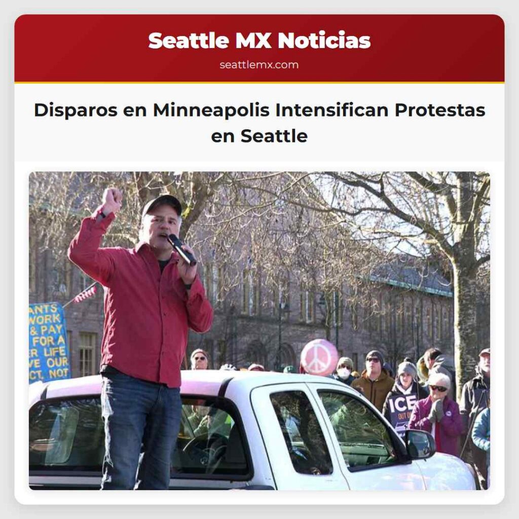 Disparos en Minneapolis Intensifican Protestas en