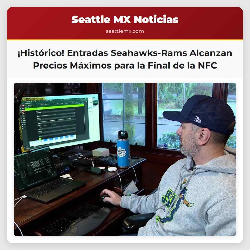 ¡Histórico! Entradas Seahawks-Rams Alcanzan