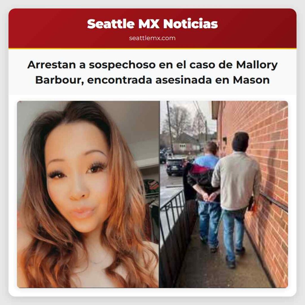 Arrestan a sospechoso en el caso de Mallory