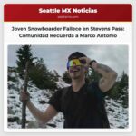 Comunidad recuerda a snowboarder fallecido en Stevens Pass tras accidente