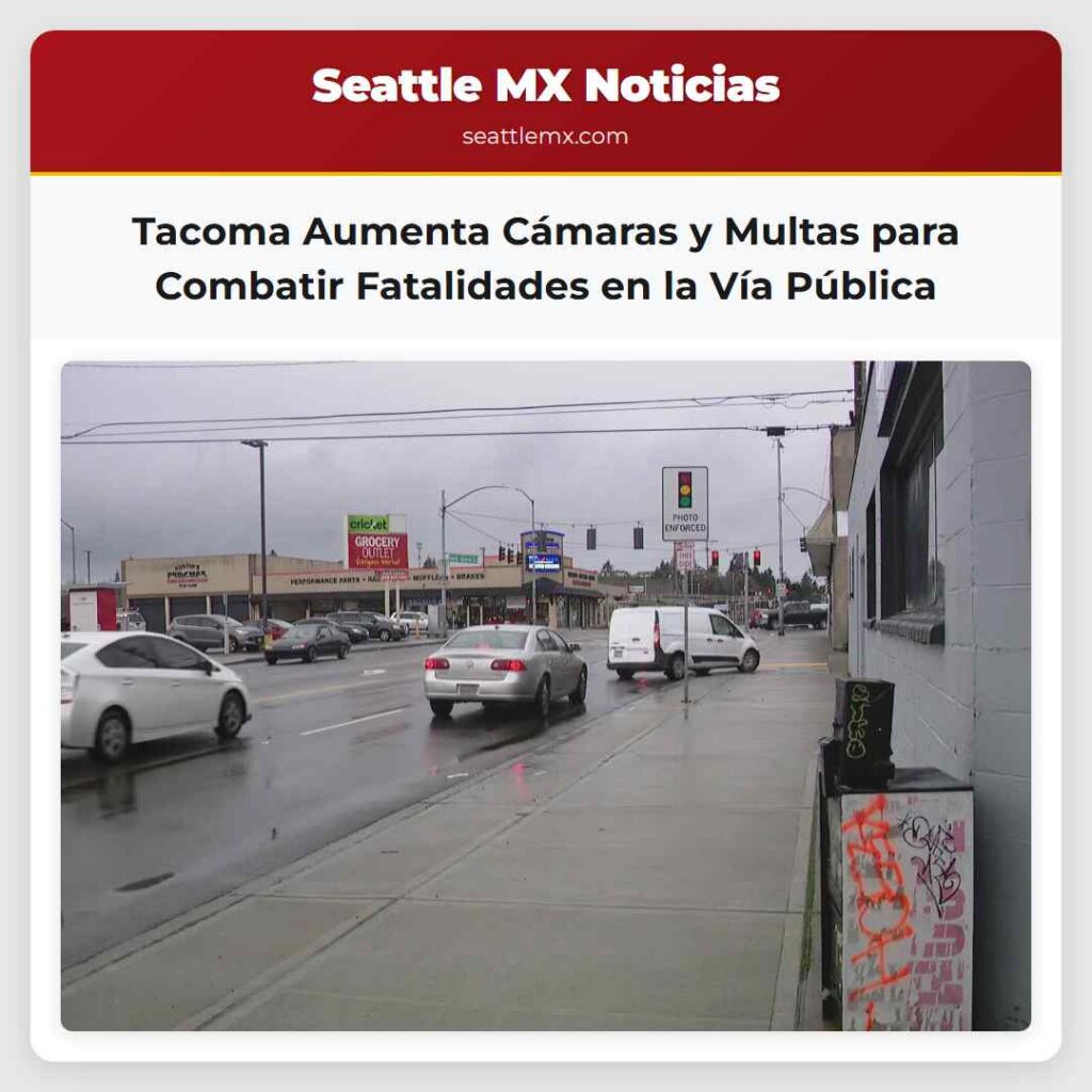 Tacoma Aumenta Cámaras y Multas para Combatir
