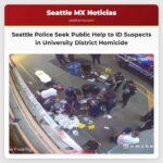 La Policía de Seattle Solicita Asistencia para Identificar Sospechosos en Homicidio con Cuchillo en el Distrito Universitario
