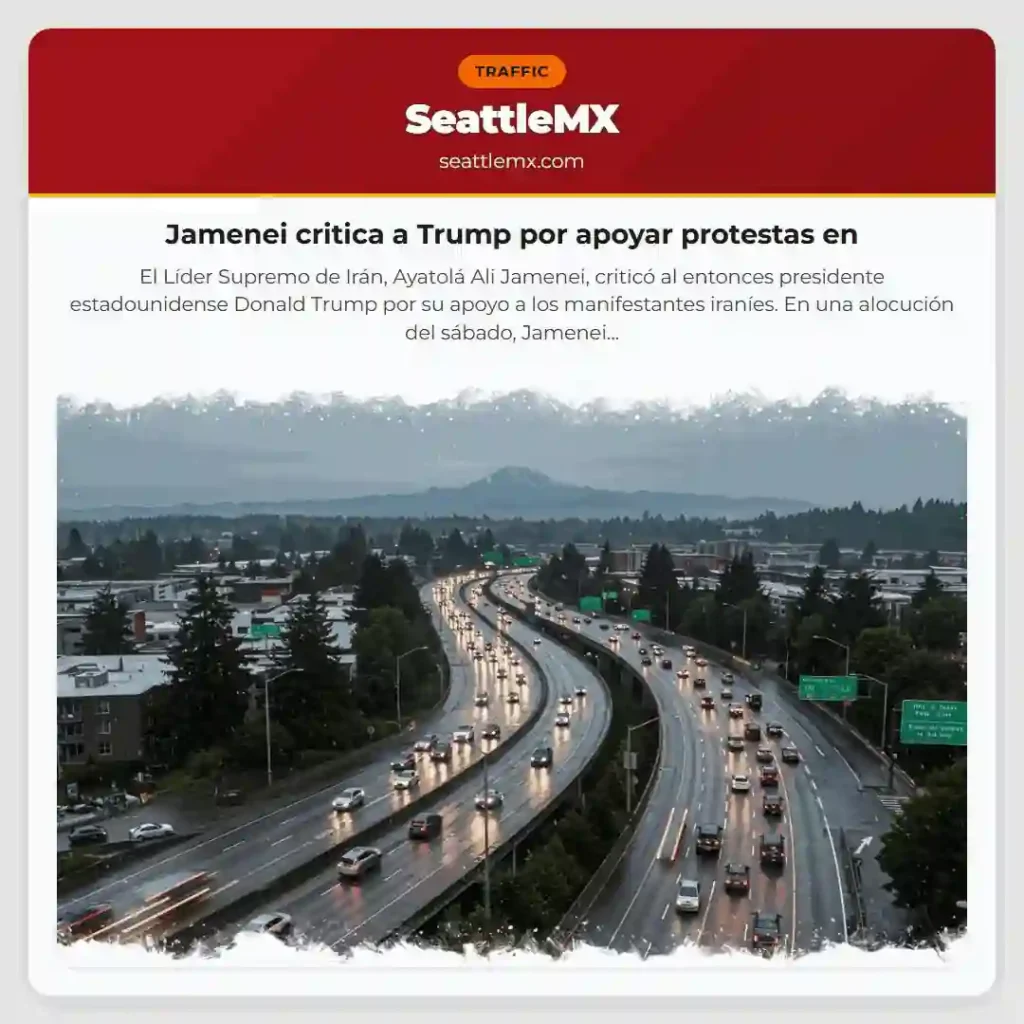 Jamenei critica a Trump por apoyar protestas en