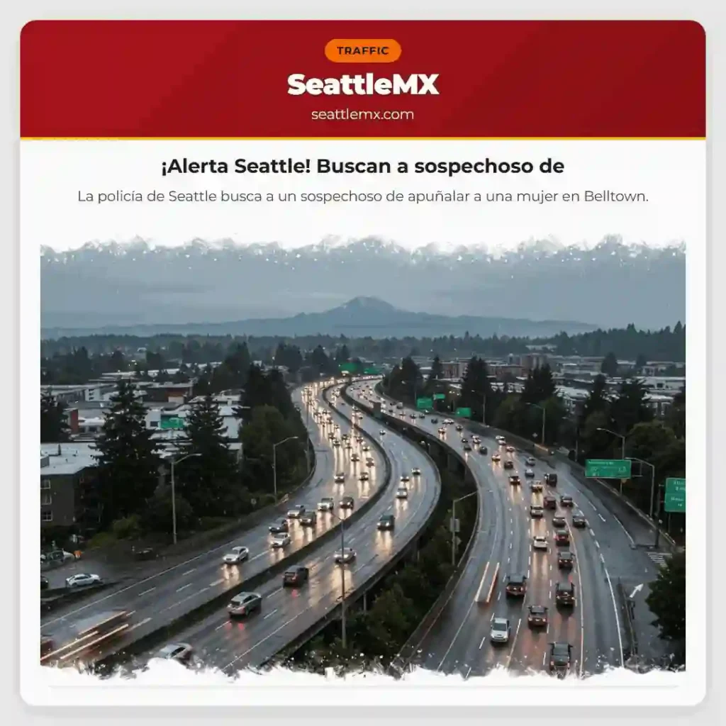 ¡Alerta Seattle! Buscan a sospechoso de