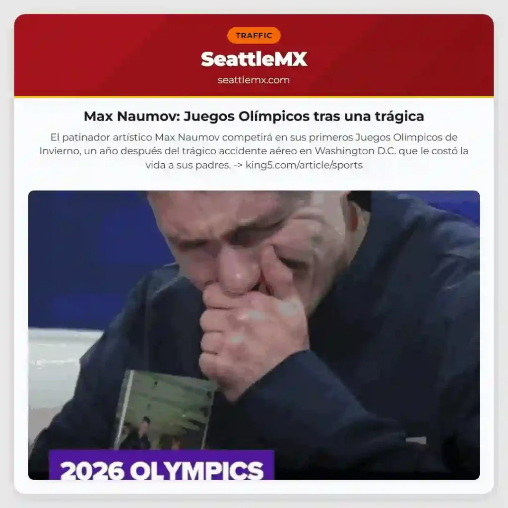 Max Naumov: Juegos Olímpicos tras una trágica