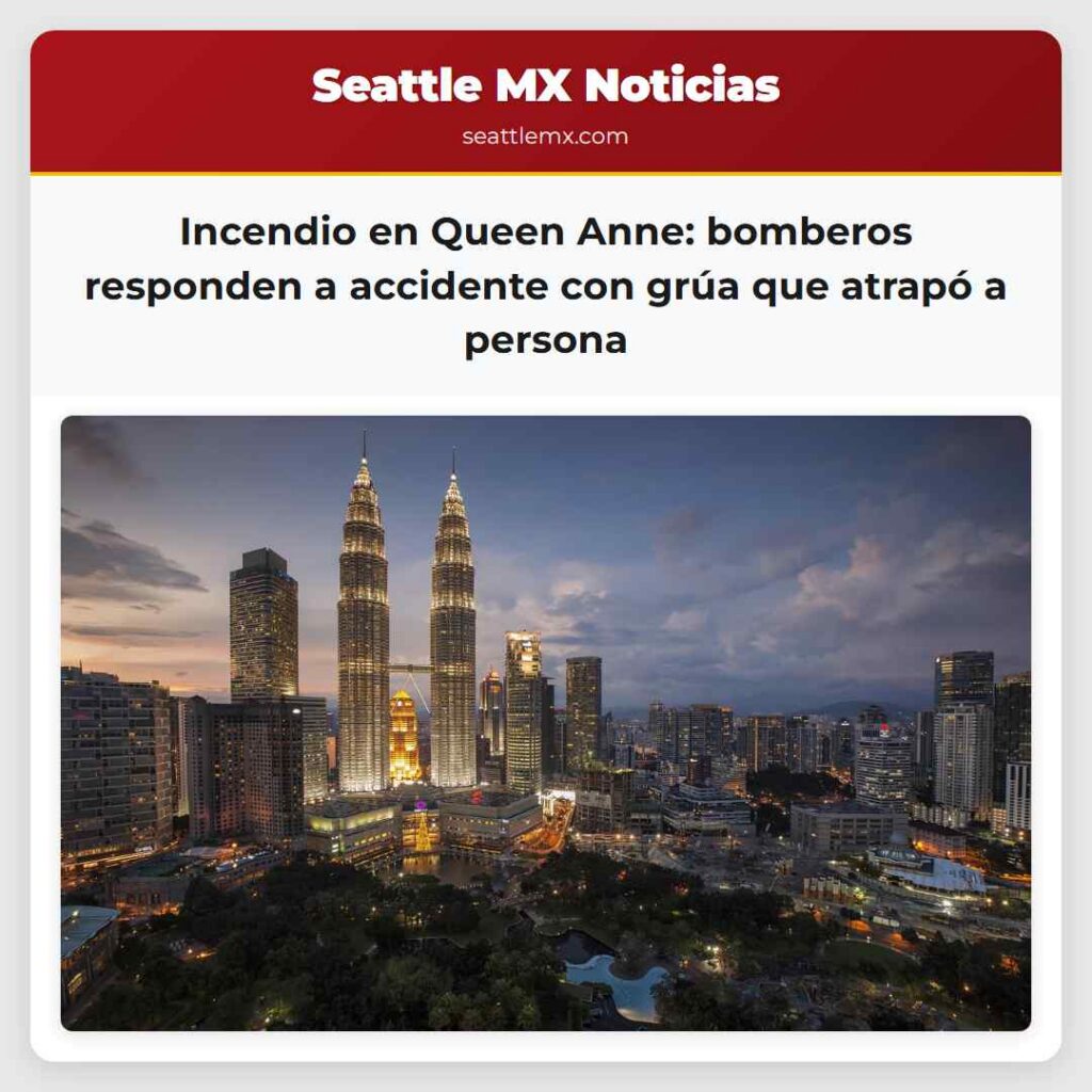 Incendio en Queen Anne: bomberos responden a