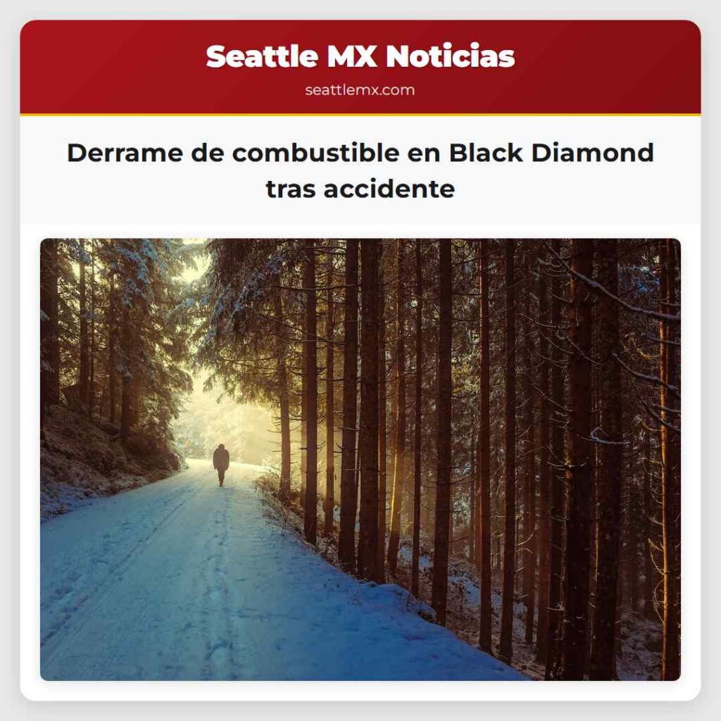 Derrame de combustible en Black Diamond tras