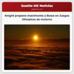 El amor se congela Knight y Bowe se comprometen en los Juegos Olímpicos