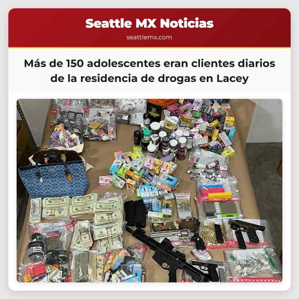Noticias De Seattle 4 Más de 150 adolescentes eran clientes diarios de