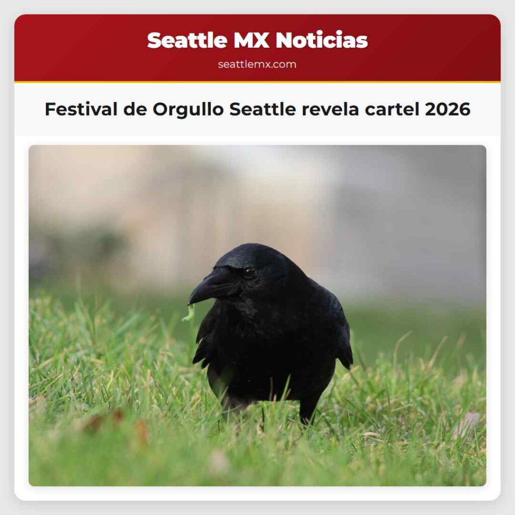 Festival de Orgullo Seattle revela cartel 2026