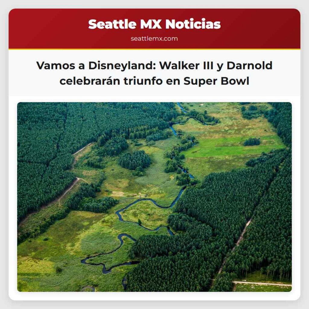 Vamos a Disneyland: Walker III y Darnold