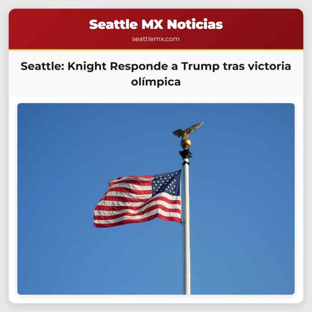 Seattle: Knight Responde a Trump tras victoria
