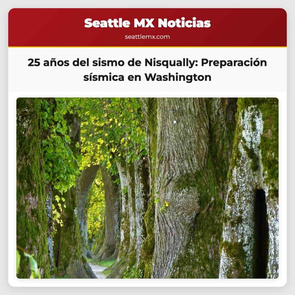 25 años del sismo de Nisqually: Preparación