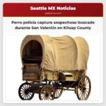 Un perro policía capturó a un sospechoso buscado durante San Valentín en Kitsap County