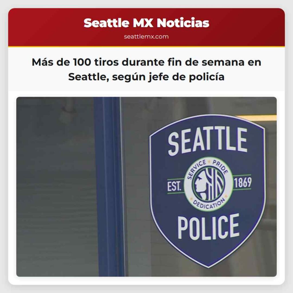 Más de 100 tiros durante fin de semana en