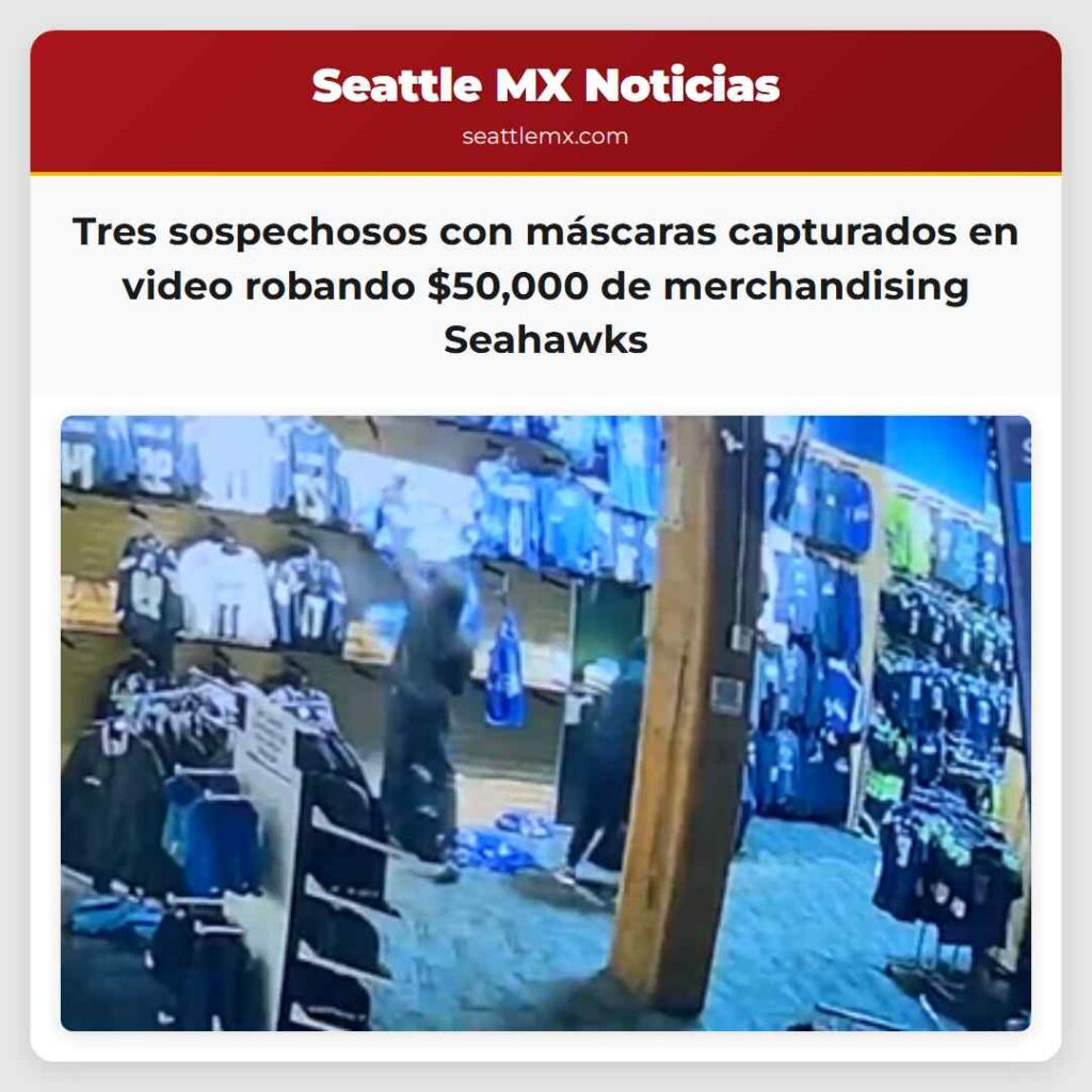 Tres sospechosos con máscaras capturados en video