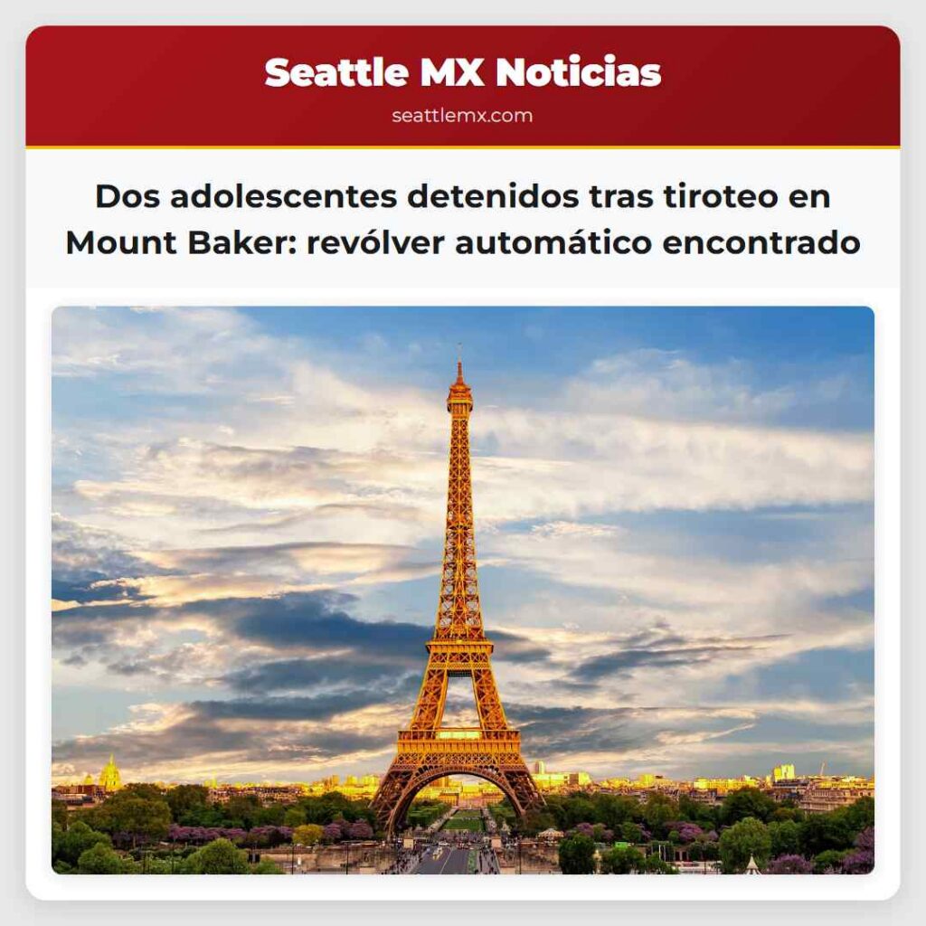 Dos adolescentes detenidos tras tiroteo en Mount