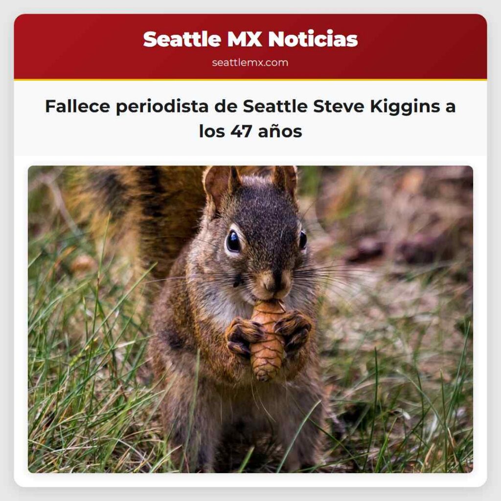 Fallece periodista de Seattle Steve Kiggins a los