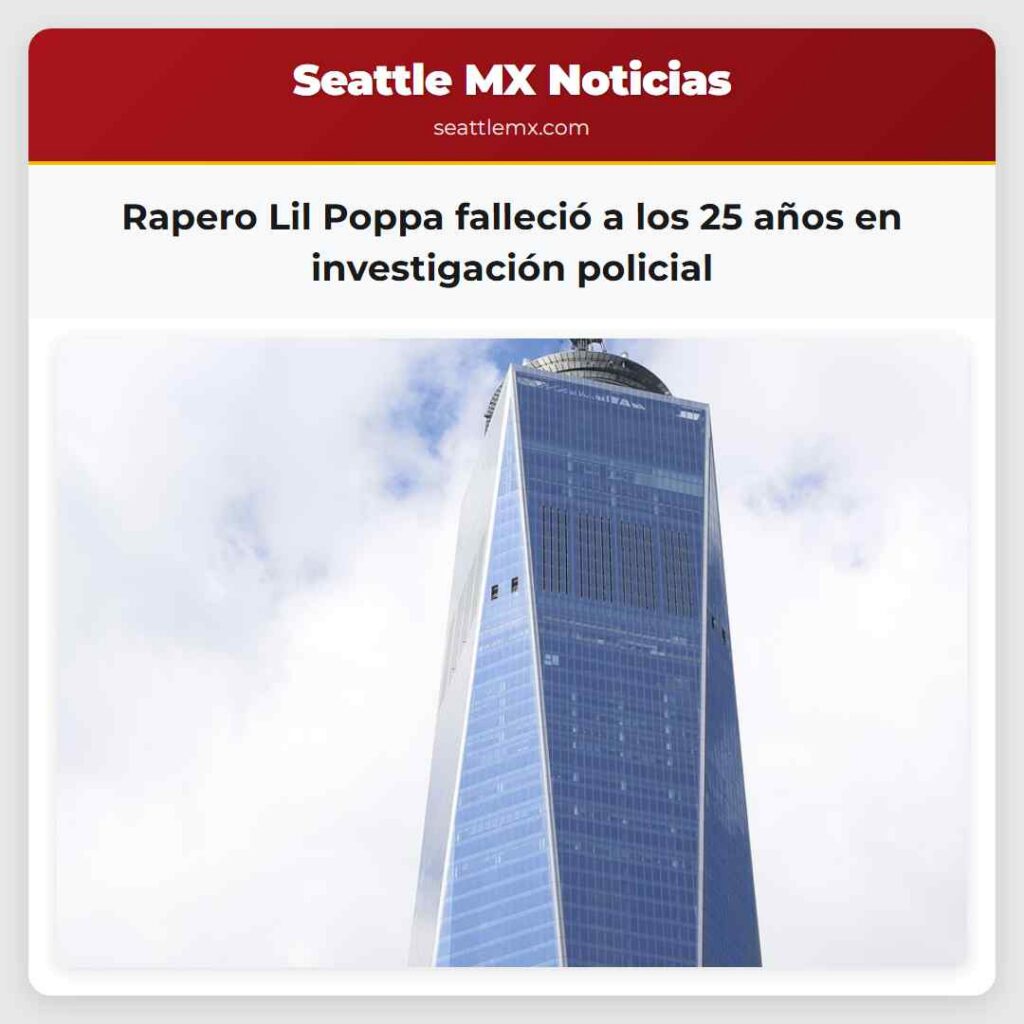 Rapero Lil Poppa falleció a los 25 años en