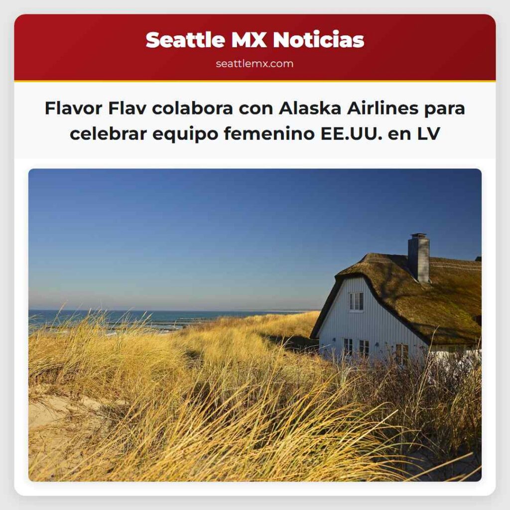 Flavor Flav colabora con Alaska Airlines para