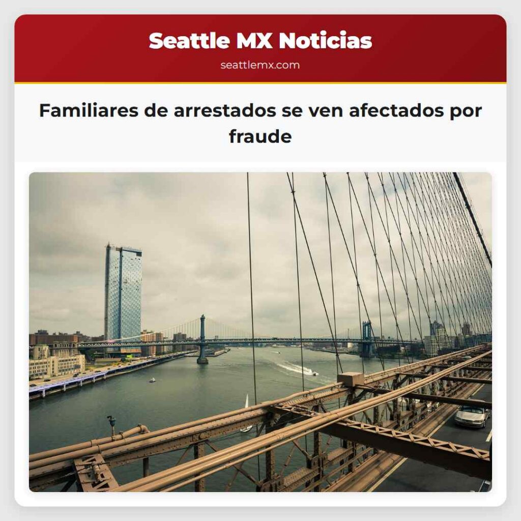 Familiares de arrestados se ven afectados por