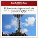 Consecuencias del día de corte el proyecto contra el manejo bajo alcohol muere mientras que el mandato de mascarillas y conflictos presupuestarios persisten en Olympia