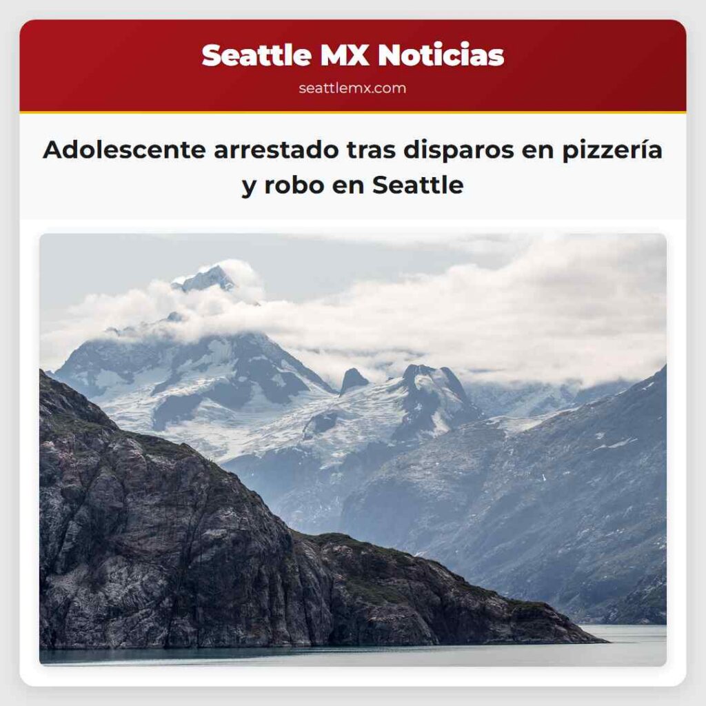 Noticias De Seattle 1 Adolescente arrestado tras disparos en pizzería y