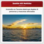 Incendio destruye duplex en Tacoma seis personas y dos mascotas afectadas
