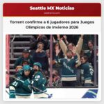 Torrent confirma a seis jugadores que representarán a EE. UU. Canadá y Chequia en los Juegos Olímpicos de Invierno 2026