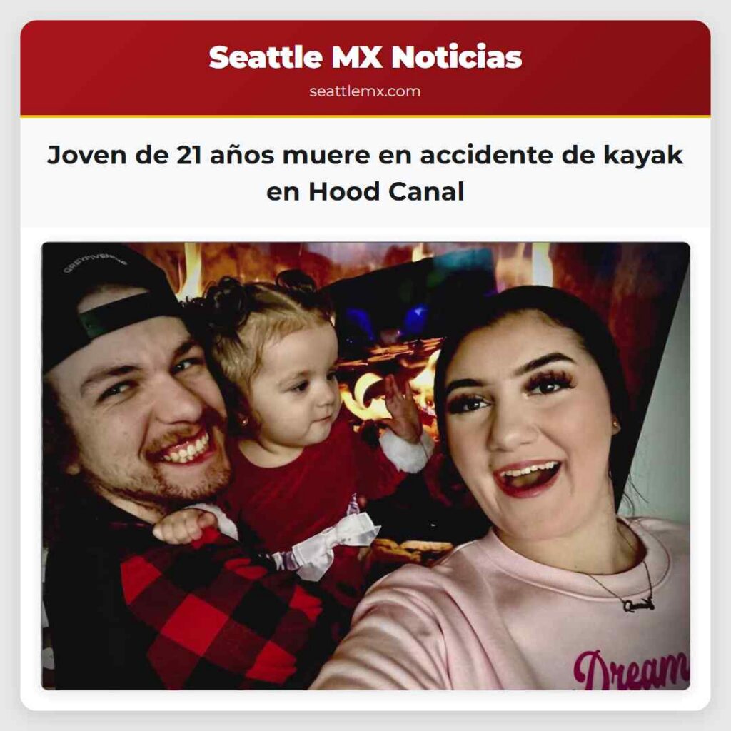 Joven de 21 años muere en accidente de kayak en