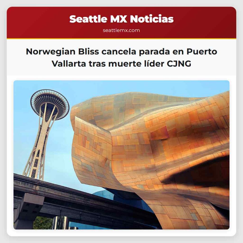 Norwegian Bliss cancela parada en Puerto Vallarta