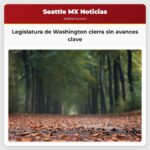 La legislatura de Washington llega a su final con proyectos clave que no lograron avanzar