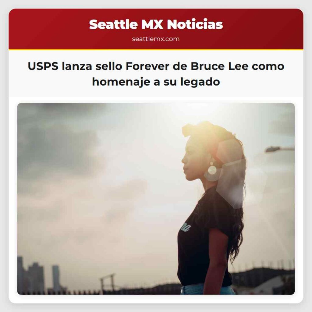 USPS lanza sello Forever de Bruce Lee como