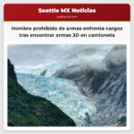 Hombre prohibido de poseer armas enfrenta cargos tras encontrar armas 3D en su camioneta