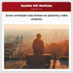 Joven arrestado tras tiroteo en pizzería de Capitol Hill y intento de robo con violencia