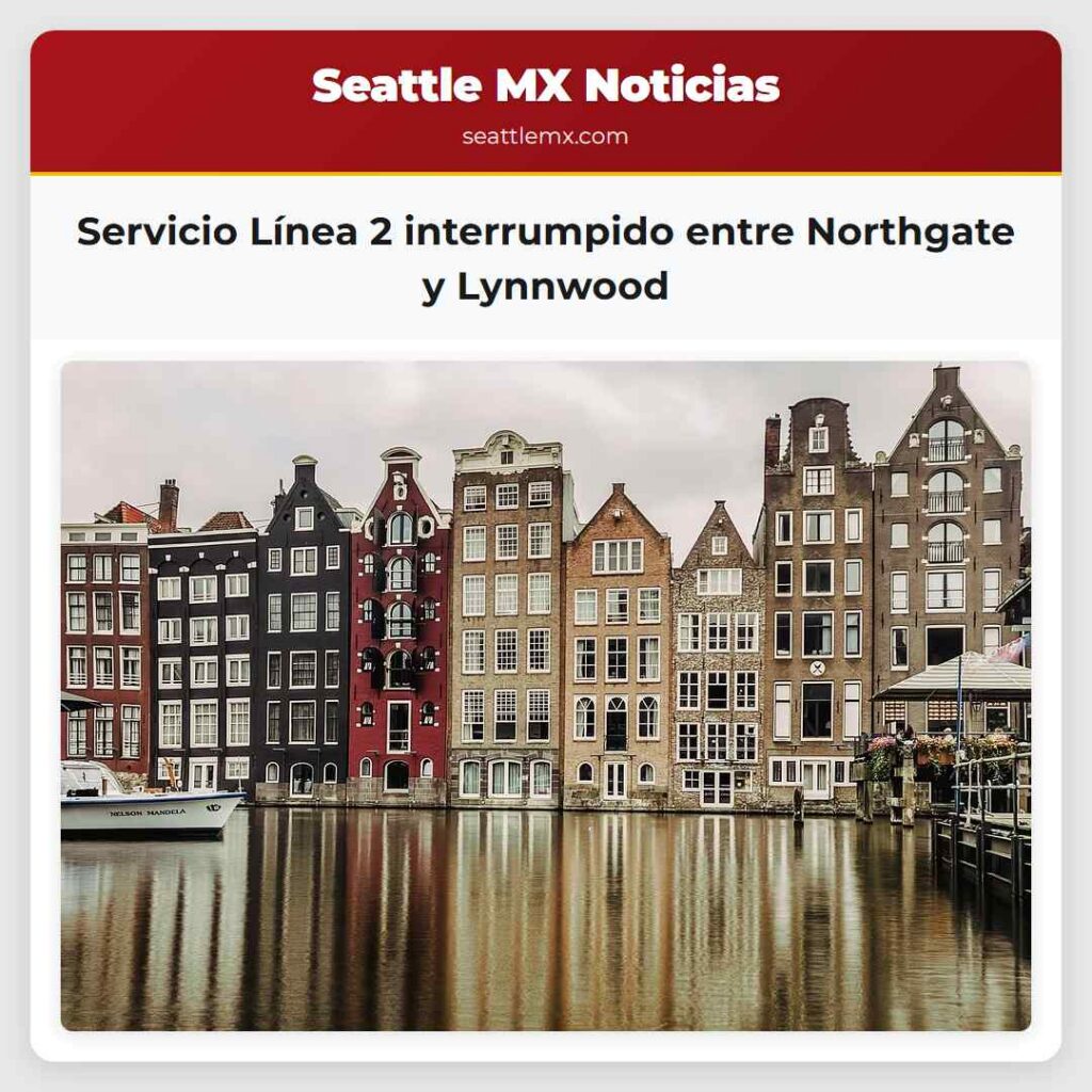 Servicio Línea 2 interrumpido entre Northgate y