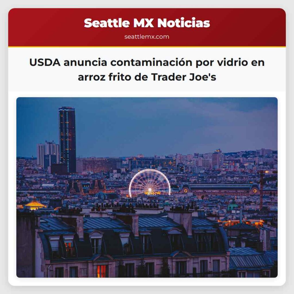 USDA anuncia contaminación por vidrio en arroz