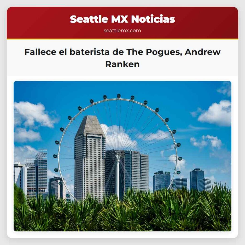 Fallece el baterista de The Pogues, Andrew Ranken