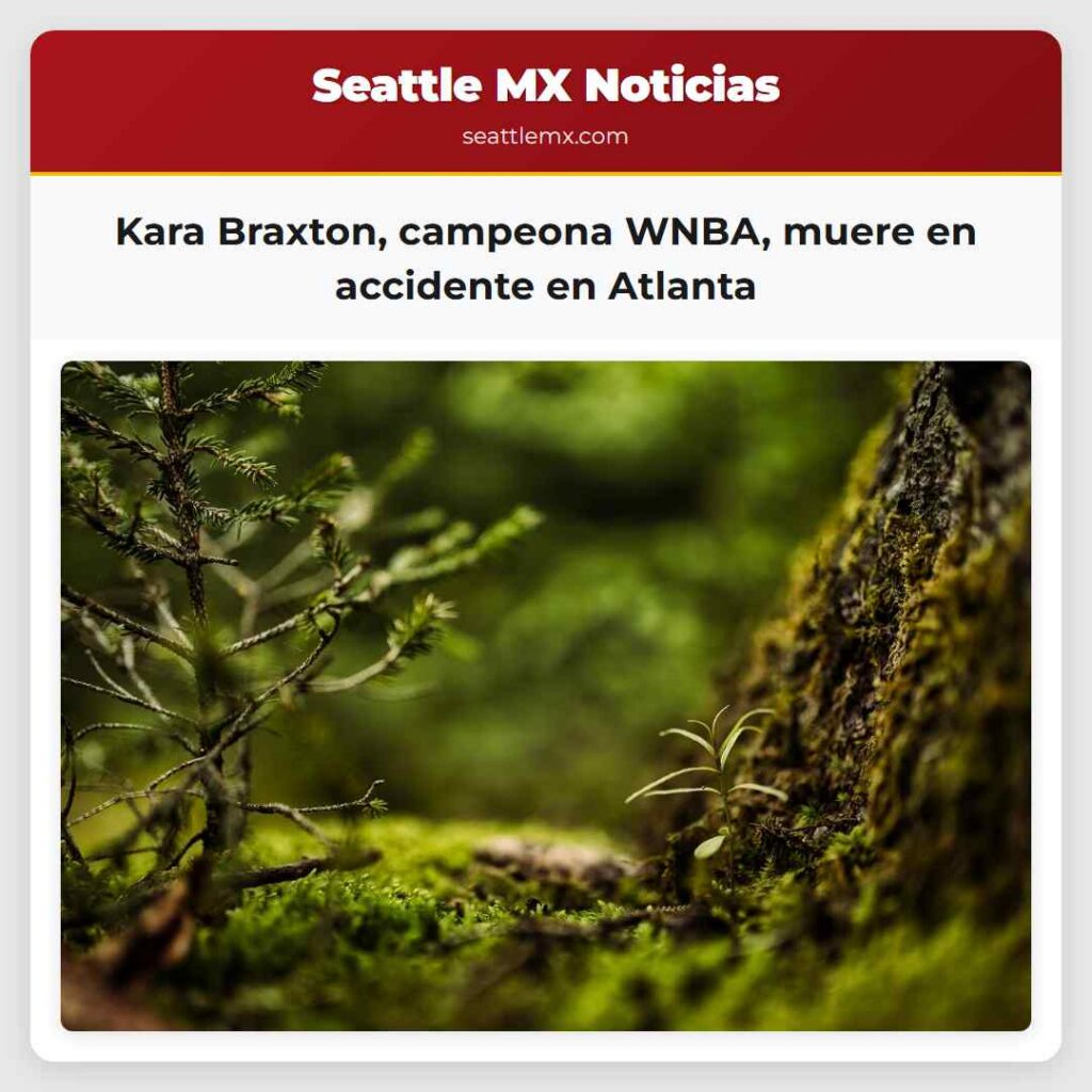 Kara Braxton, campeona WNBA, muere en accidente