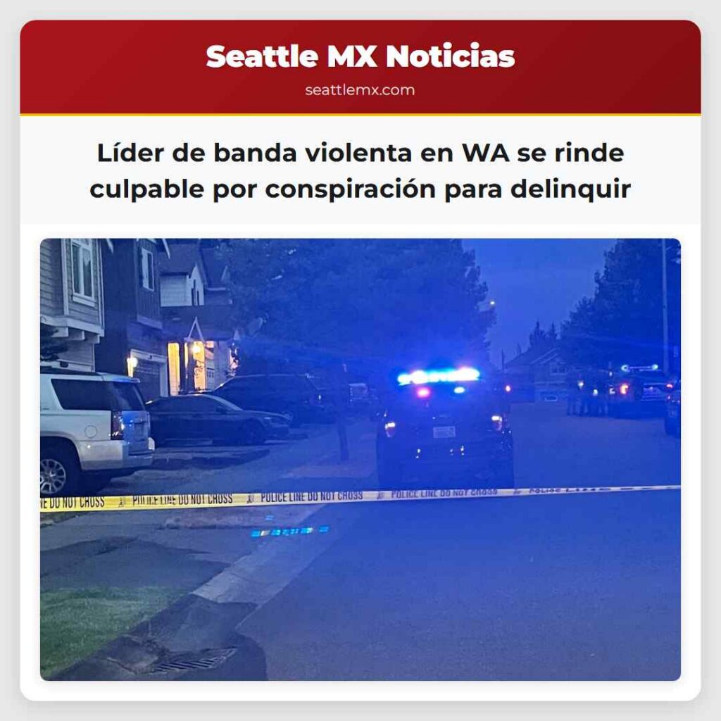 Líder de banda violenta en WA se rinde culpable