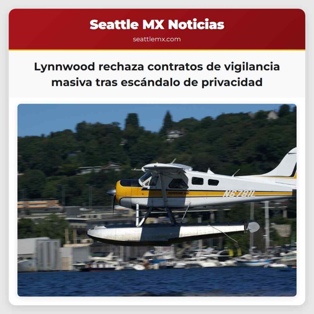 Lynnwood rechaza contratos de vigilancia masiva